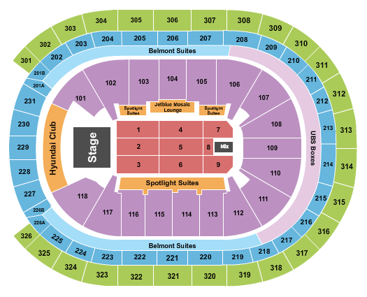UBS Arena Beres Hammond Seating Chart